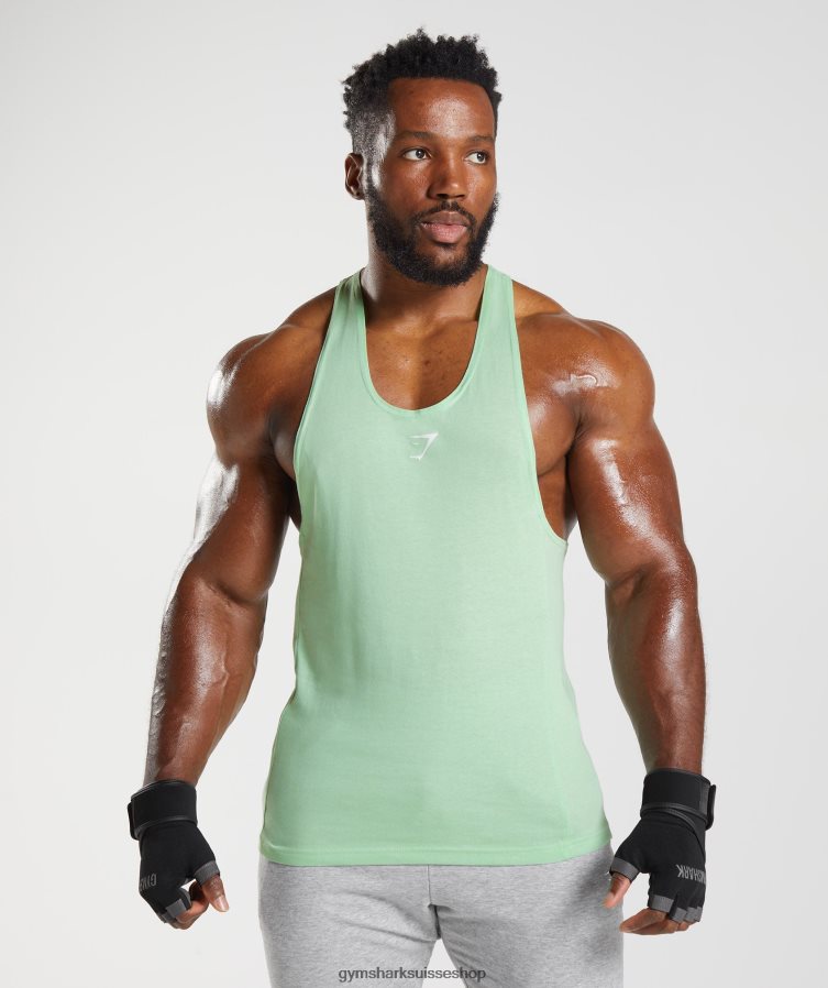ch Gymshark Hommes réagir le limon vert d'aloès 02FP6T994 vêtements