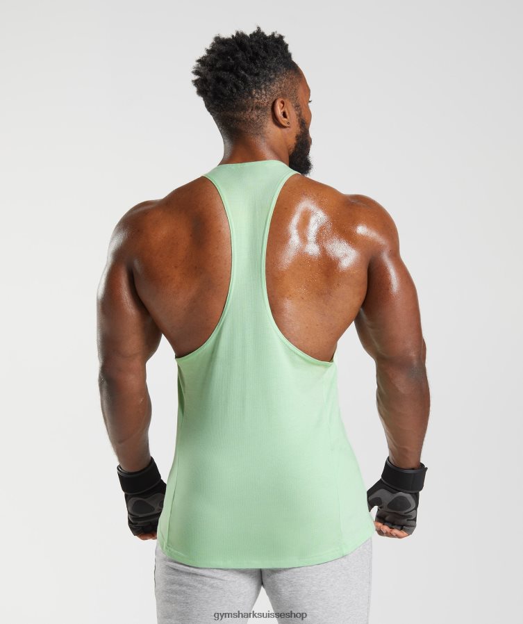 ch Gymshark Hommes réagir le limon vert d\'aloès 02FP6T994 vêtements