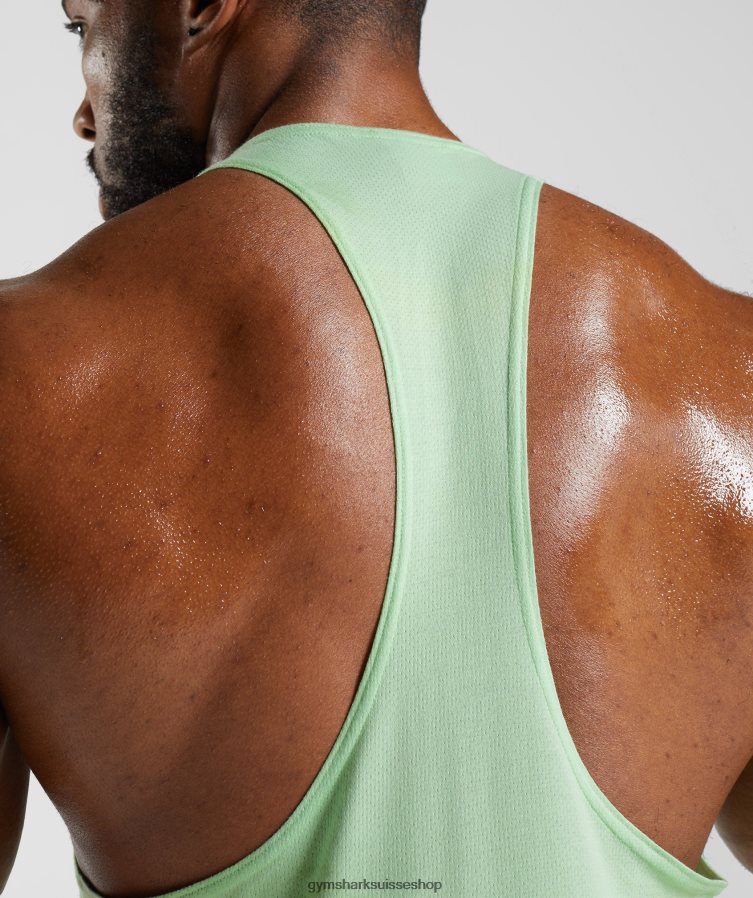 ch Gymshark Hommes réagir le limon vert d\'aloès 02FP6T994 vêtements