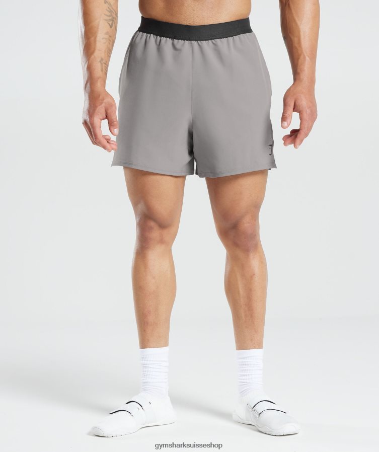 ch Gymshark Hommes 315 short tissé gris marbre 02FP6T544 vêtements