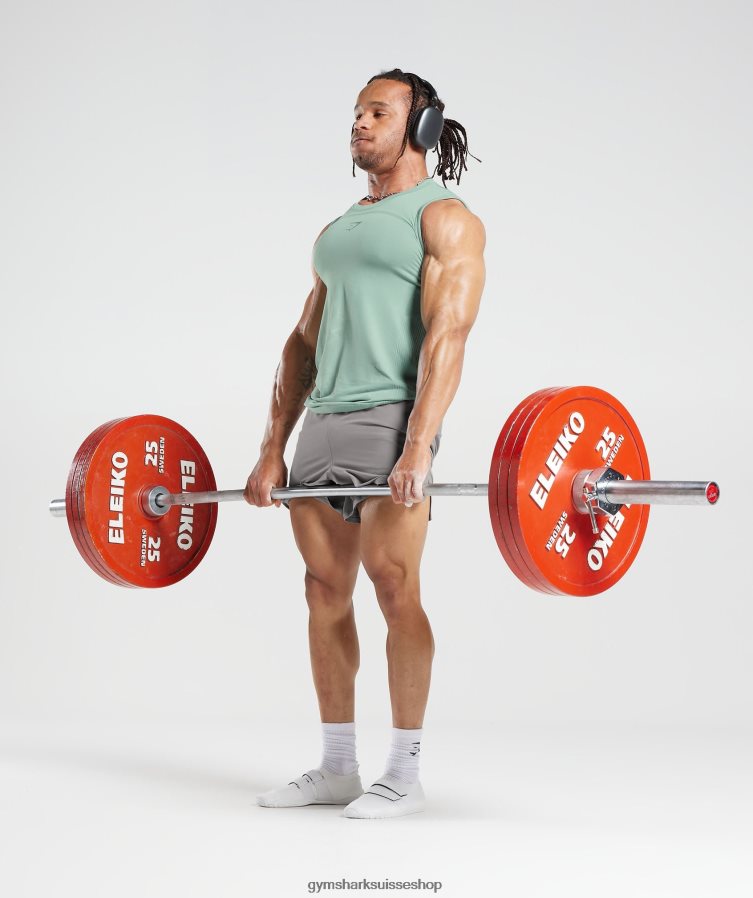 ch Gymshark Hommes 315 short tissé gris marbre 02FP6T544 vêtements