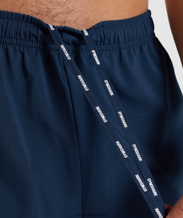 ch Gymshark Hommes arrivée short 5\" marine 02FP6T556 vêtements