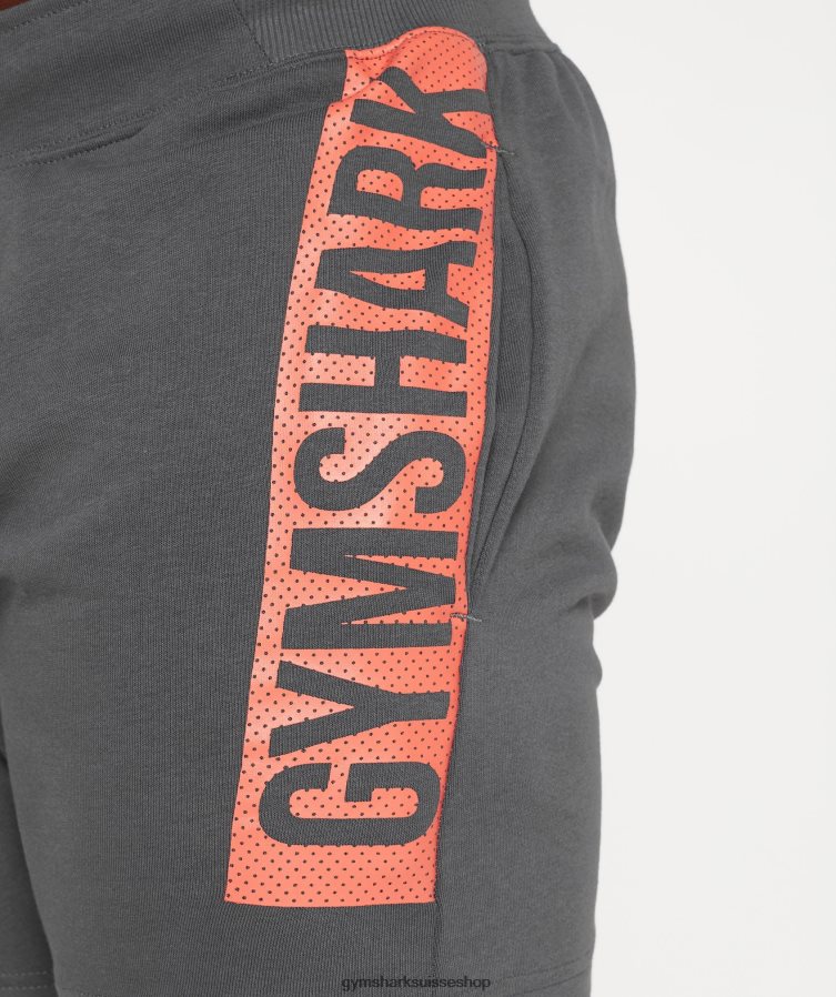 ch Gymshark Hommes short audacieux silhouette grise 02FP6T532 vêtements