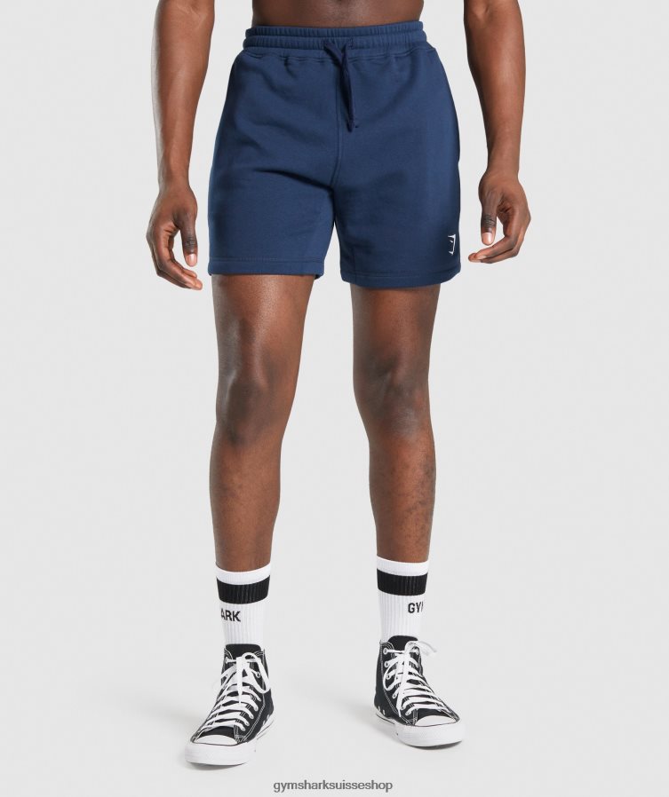 ch Gymshark Hommes short à crête marine 02FP6T520 vêtements