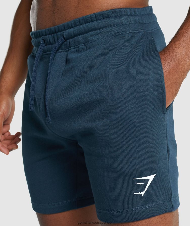ch Gymshark Hommes short à crête marine 02FP6T520 vêtements