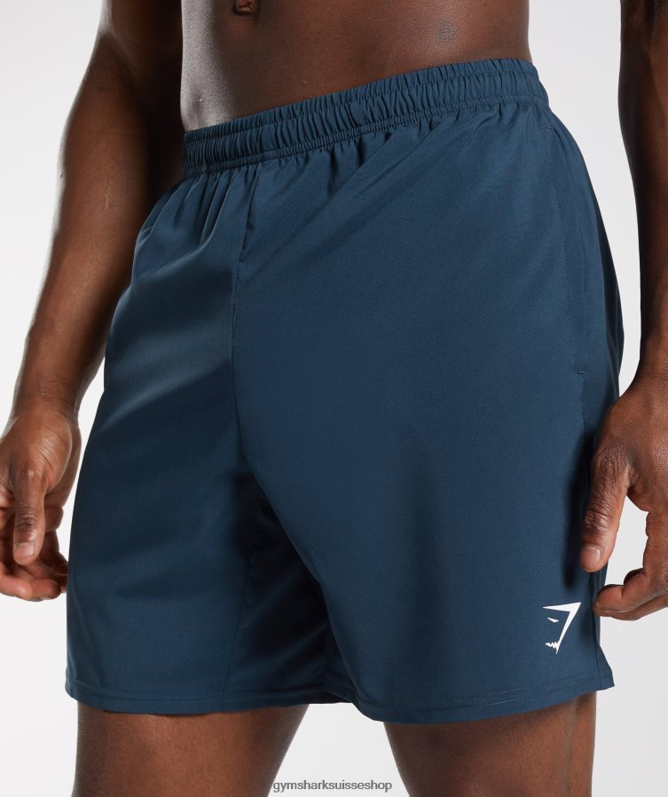 ch Gymshark Hommes short d\'arrivée marine 02FP6T533 vêtements