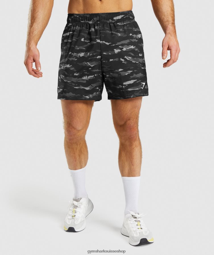 ch Gymshark Hommes short de sport gris onyx 02FP6T528 vêtements