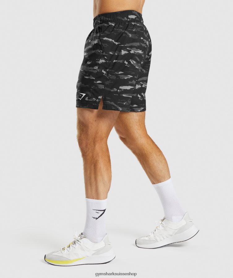 ch Gymshark Hommes short de sport gris onyx 02FP6T528 vêtements