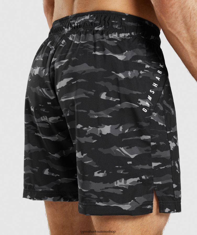 ch Gymshark Hommes short de sport gris onyx 02FP6T528 vêtements