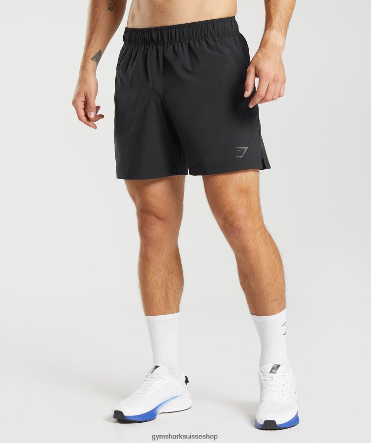ch Gymshark Hommes short de sport noir 02FP6T513 vêtements