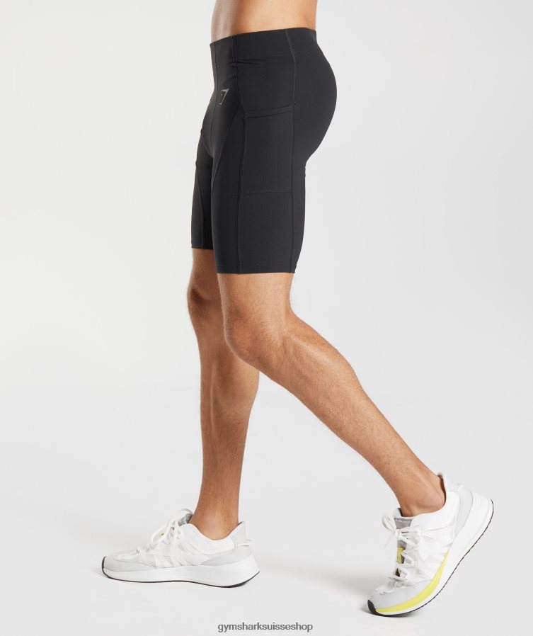 ch Gymshark Hommes short sous-vêtement control noir 02FP6T561 vêtements