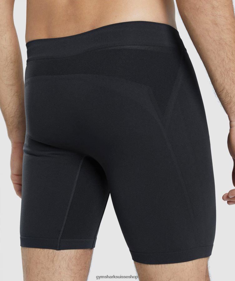 ch Gymshark Hommes boxeur hybride noir/gris clair 02FP6T1044 vêtements