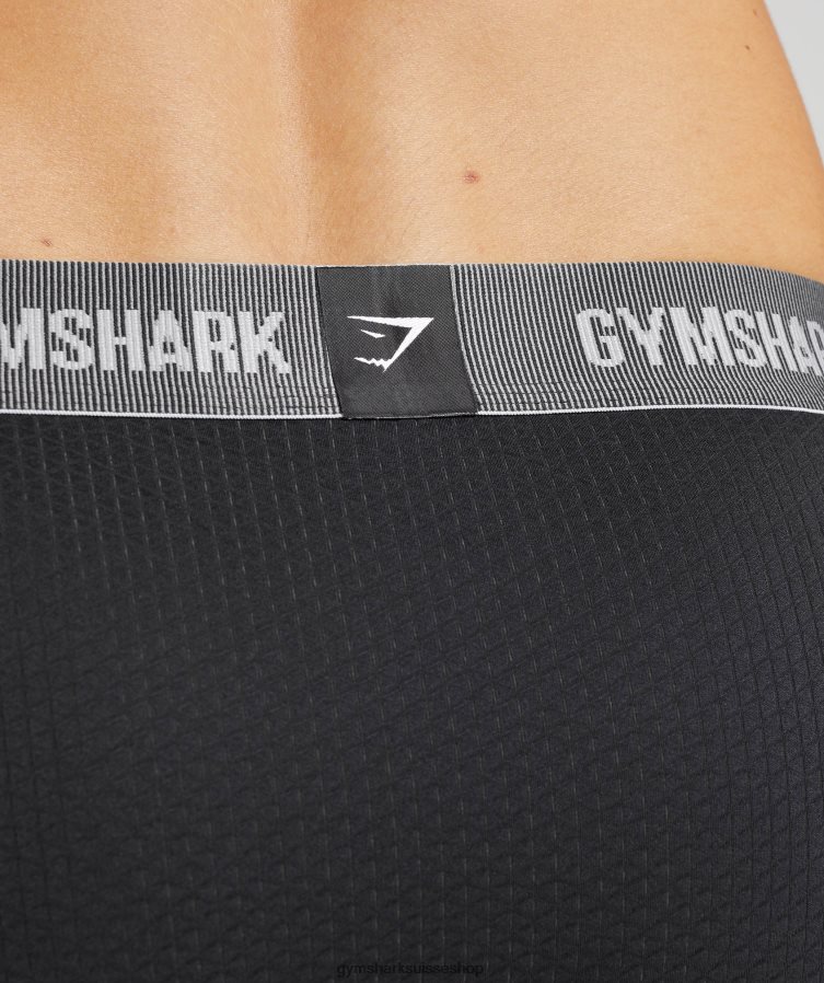 ch Gymshark Hommes lot de 2 boxers sport tech noir 02FP6T1046 vêtements