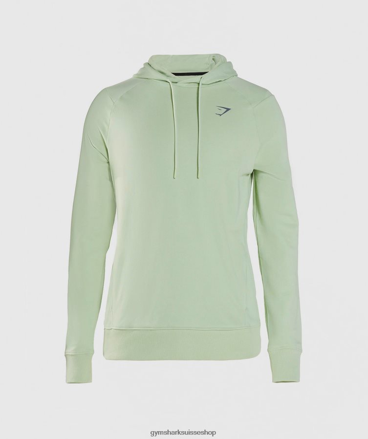 ch Gymshark Hommes sweat à capuche audacieux flore verte 02FP6T852 vêtements
