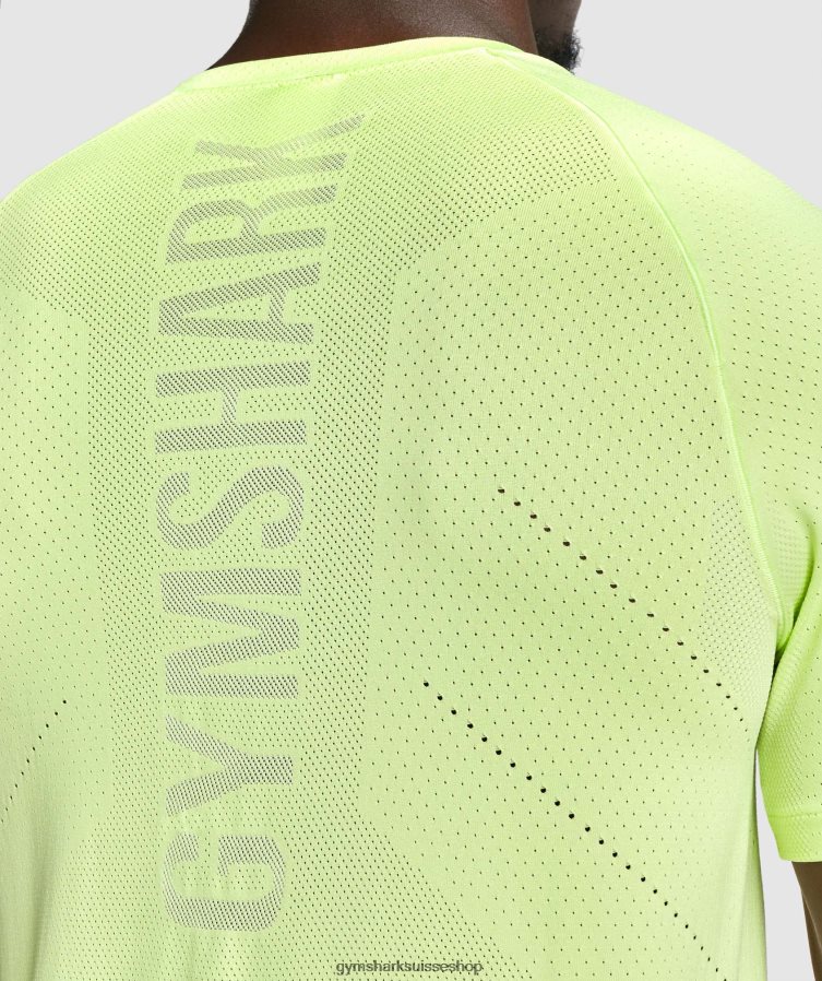 ch Gymshark Hommes t-shirt apex performer vert 02FP6T733 vêtements